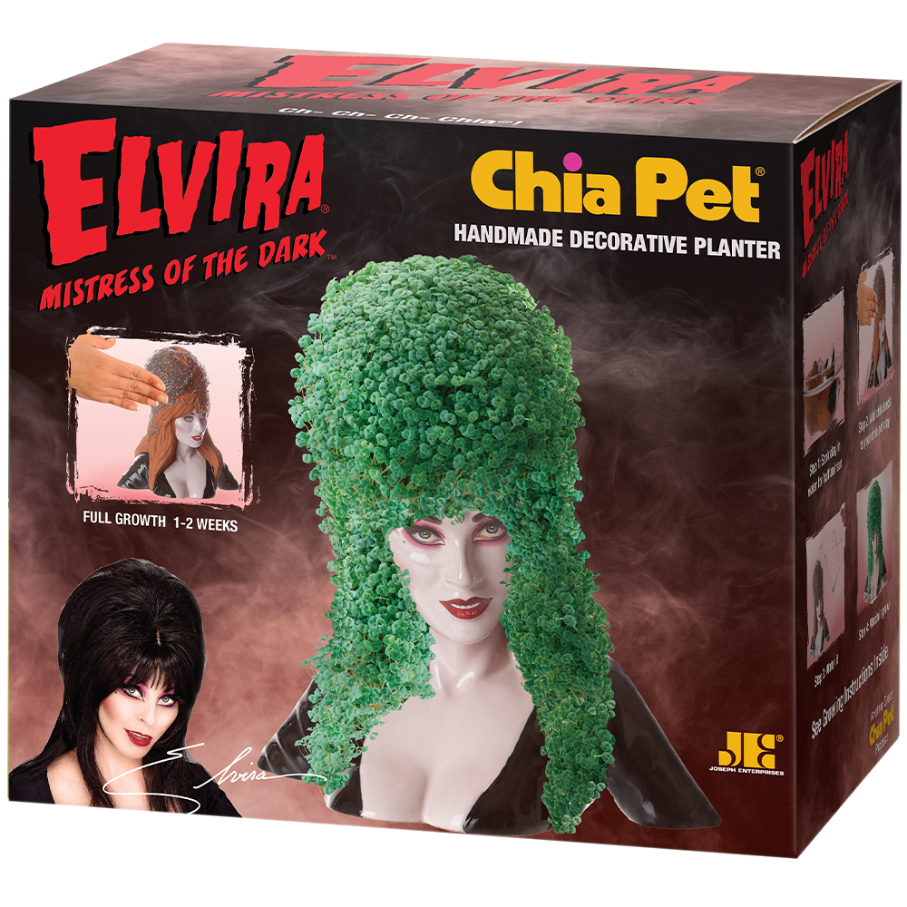 Elvira Mistress of the Dark Chia Pet - Image 5