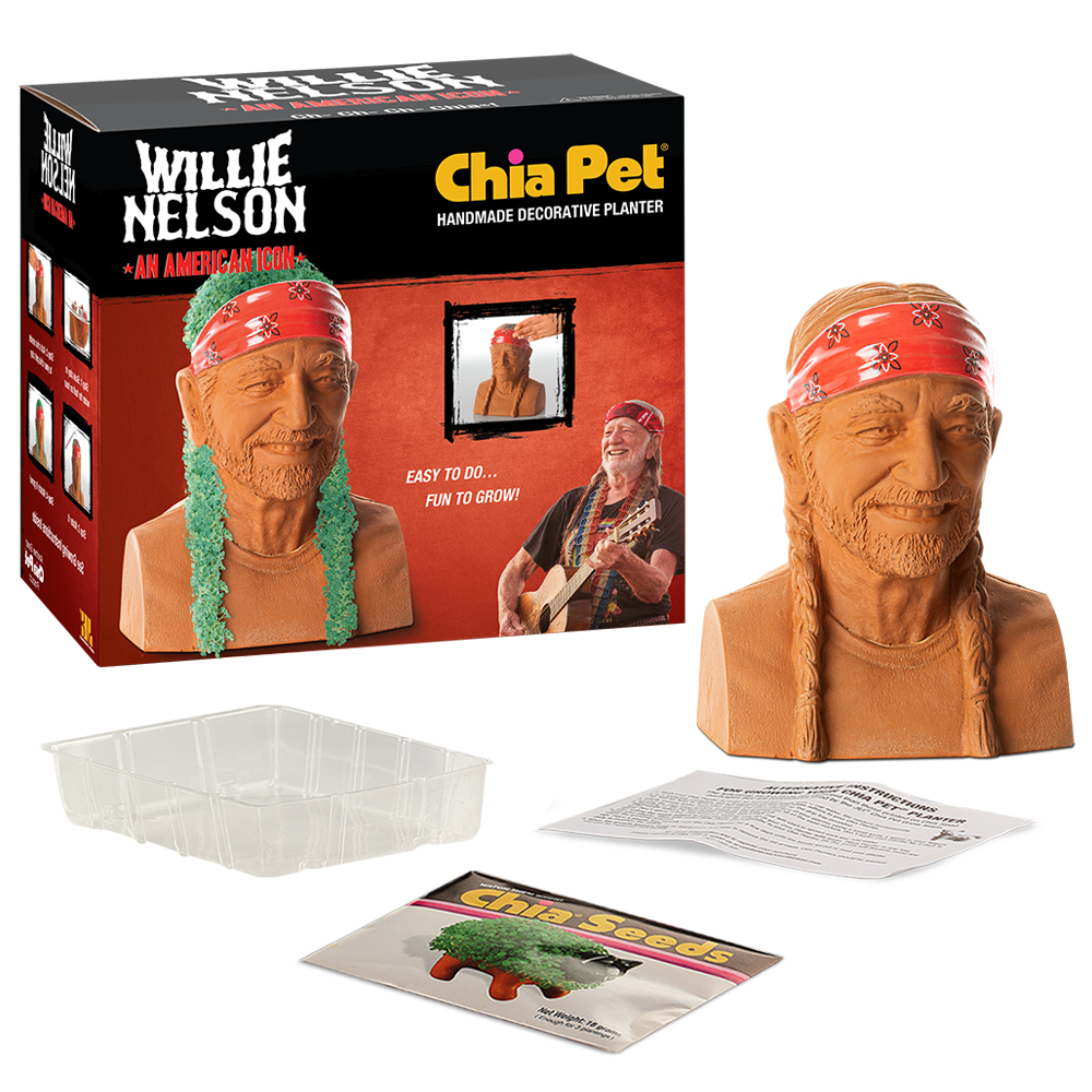 Willie Nelson Chia Pet - Image 3
