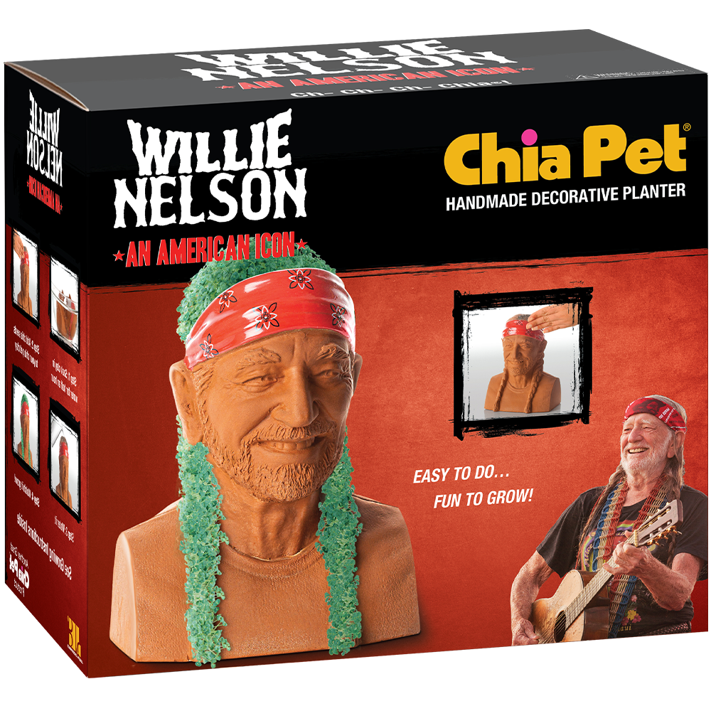 Willie Nelson Chia Pet - Image 4