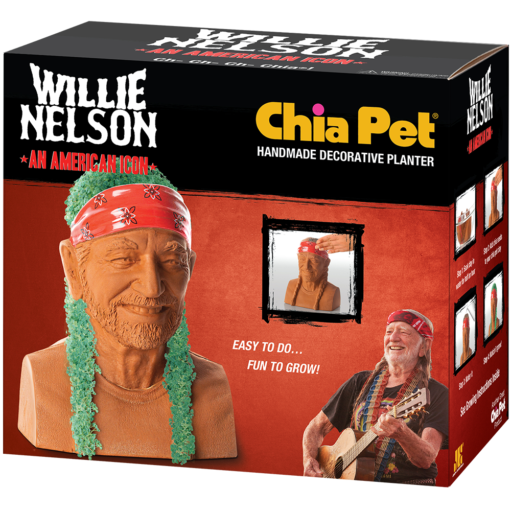 Willie Nelson Chia Pet - Image 5