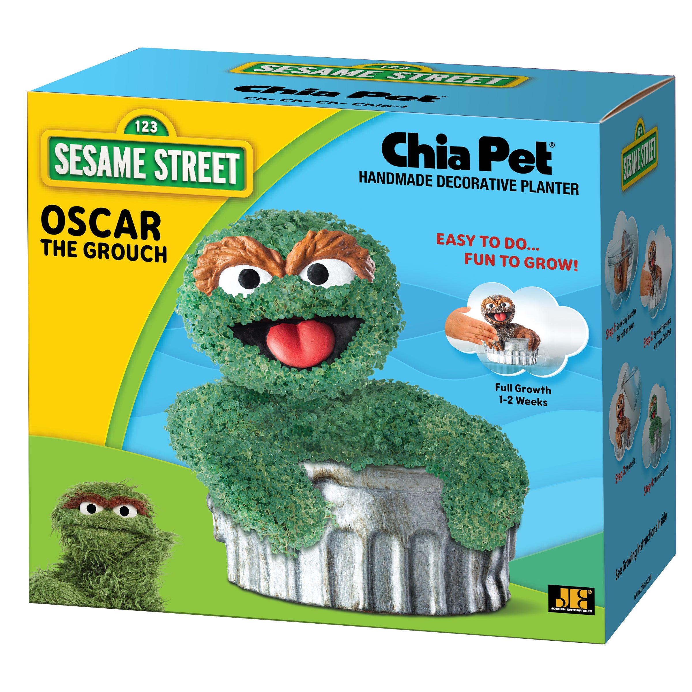 Oscar the Grouch Chia Pet - Image 6
