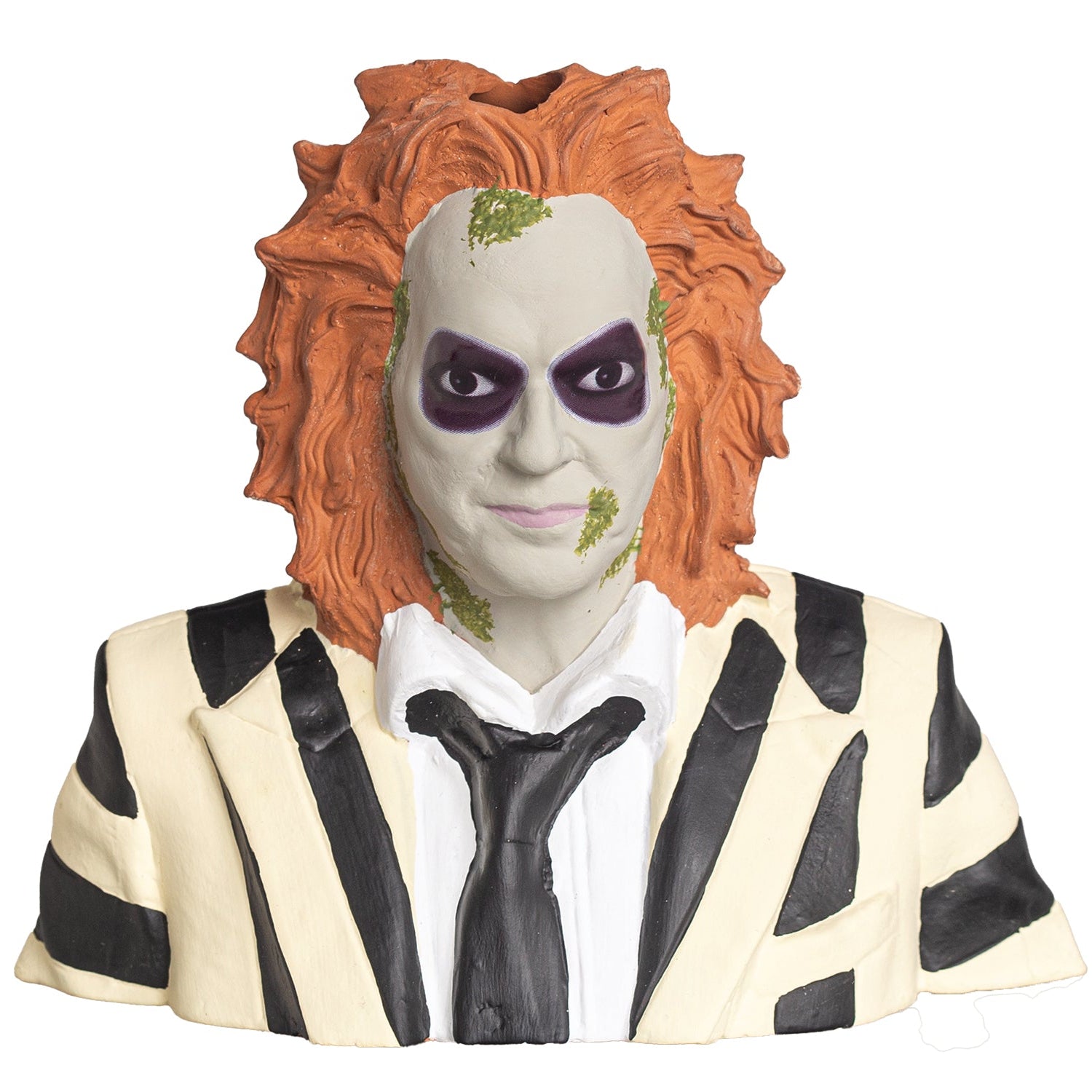 Alternative view of Beetlejuice Chia Pet