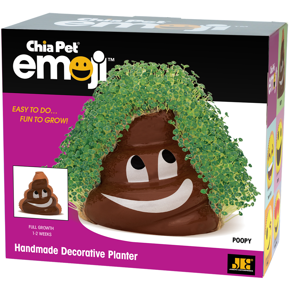 Emoji Poopy Chia Pet - Image 6
