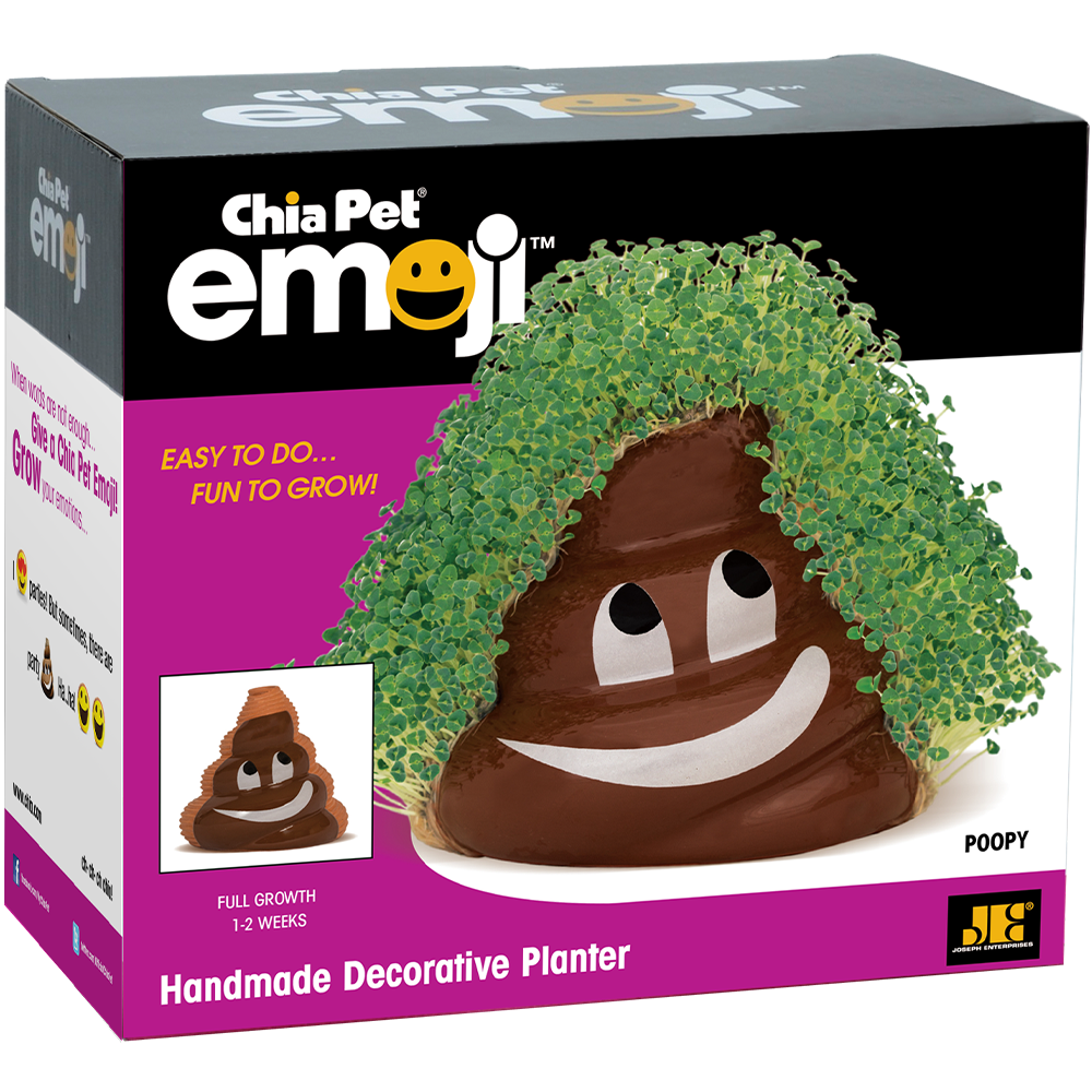 Emoji Poopy Chia Pet - Image 5