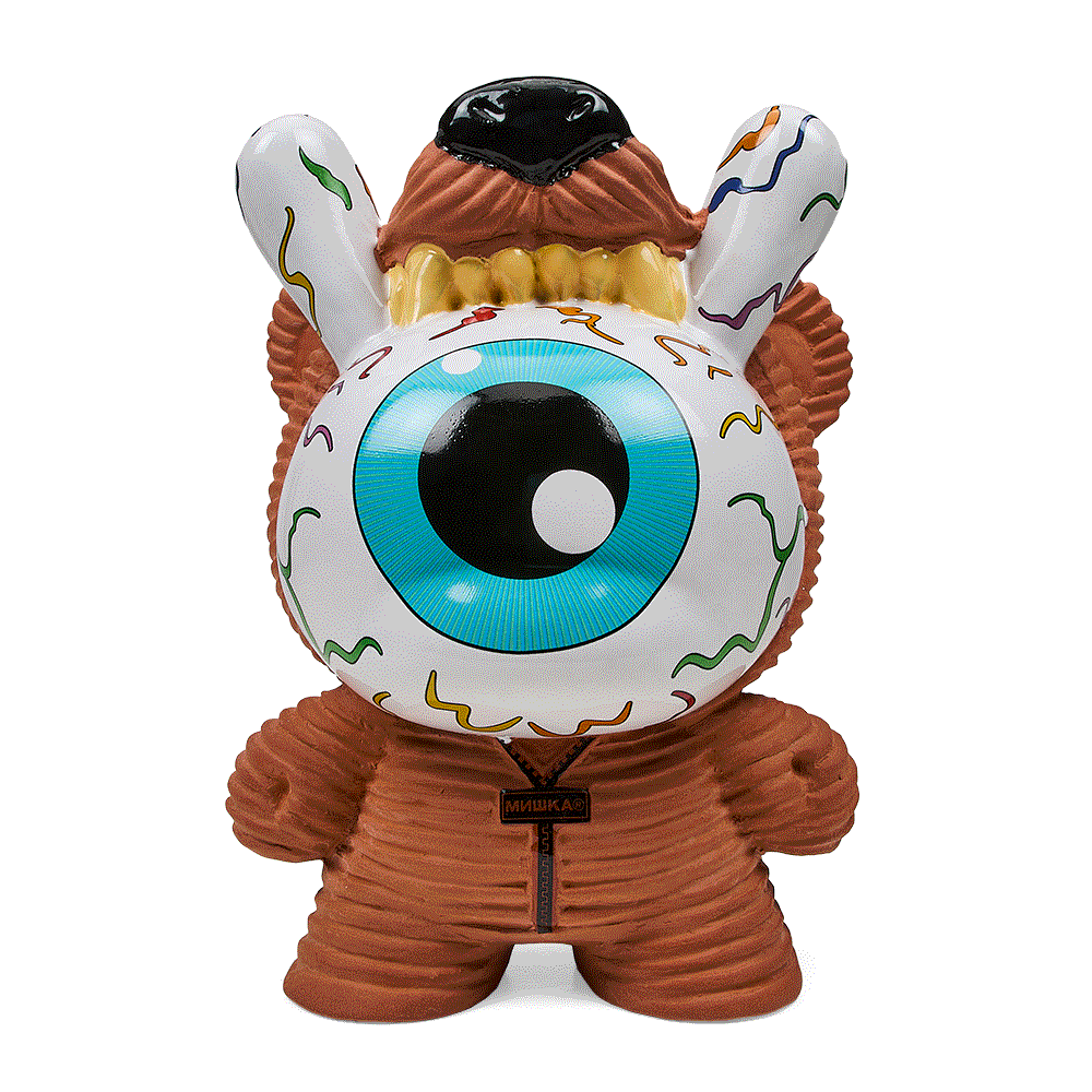 Alternative view of Keep Watch 8" Chia Pet Dunny by Mishka - Rainbow Edition