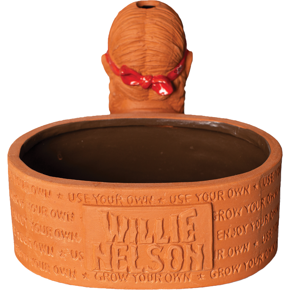 Willie Nelson Chia Pet Herb Planter - Image 4